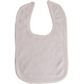 Solid White 2-Ply Terry Bib